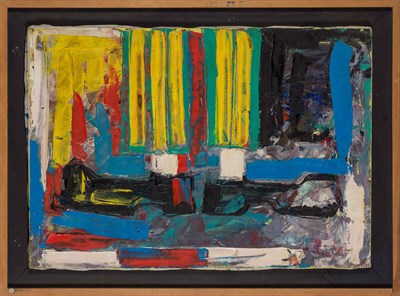 Lot 11 - Sixto Blasco Cuban, 1926-1996 Uomo Solo Oil on...