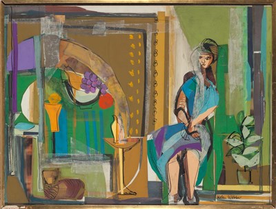Lot 62 - Helen Webber American, 20th Century Girl in...
