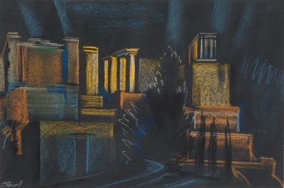 Lot 47 - Leslie Powell American, 1906-1978 Acropolis at...