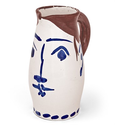 Lot 158 - Pablo Picasso CHOPE VISAGE (A.R. 432) Painted...