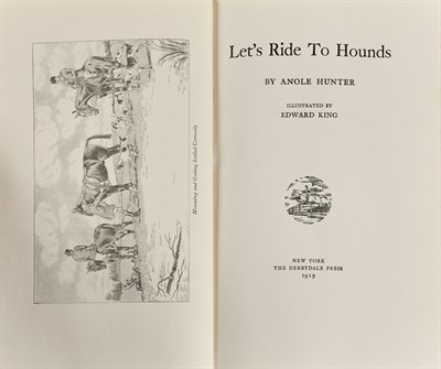 Lot 174 - [DERRYDALE PRESS] HUNTER, ANOLE [=pseud....