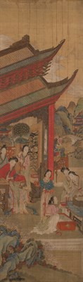Lot 248 - Chinese School 19th Century Courtesans and...