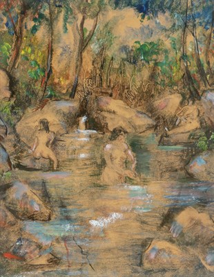 Lot 10 - Abraham Baylinson Russian/American, 1882-1950...