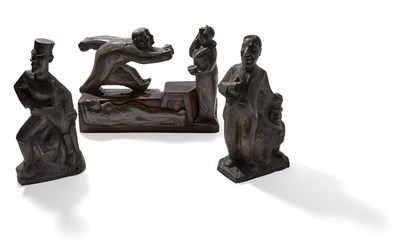 Lot 21 - Group of Three Lead Political Themed...