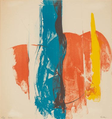 Lot 1136 - Cleve Gray (1918-2004) CERES Color lithograph,...