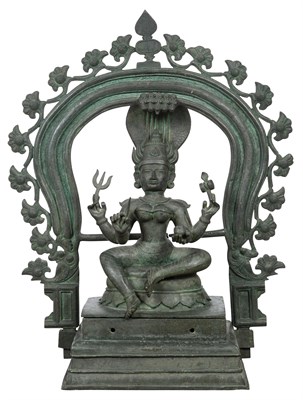 Lot 347 - Indian Bronze Figure of Kali 20th Century...