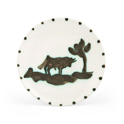 Lot 149 - Pablo Picasso TAUREAU SOUS L'ARBRE (ALAIN...