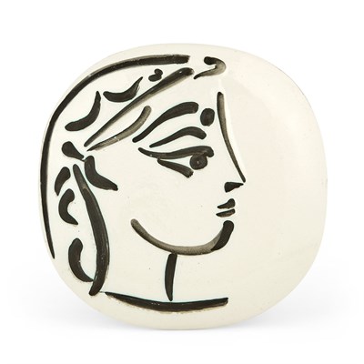 Lot 154 - Pablo Picasso PROFIL DE JACQUELINE (A.R. 383)...