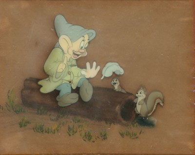 Lot 194 - [ANIMATION ART] Disney animation cell for Snow...