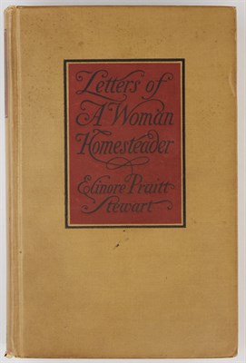 Lot 308 - [WYOMING] STEWART, ELINORE PRUITT. Letters of...