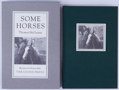 Lot 197 - McGUANE, THOMAS Some Horses. [New York]: The...