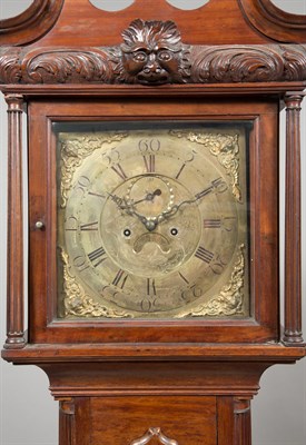Lot 237 - Irish George III Mahogany Tall Case Clock...