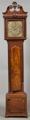 Lot 237 - Irish George III Mahogany Tall Case Clock...