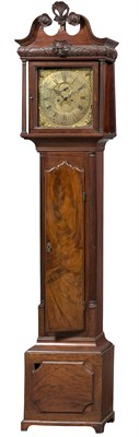 Lot 237 - Irish George III Mahogany Tall Case Clock...