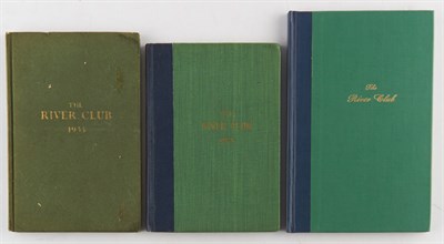 Lot 250 - [THE RIVER CLUB] Collection of three Year...