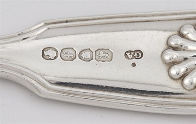 Lot 193 - Assembled English Sterling Silver Thread and...