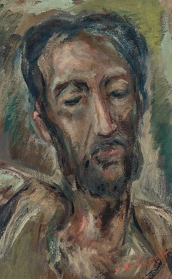 Lot 1024 - Jose de Creeft American, 1884-1982 Portrait of...