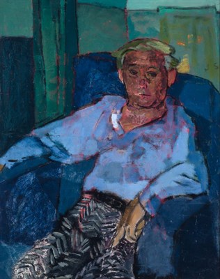 Lot 1102 - Joseph Solman American, 1909-2008 Portrait of...