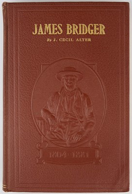 Lot 122 - [FUR TRAPPING/UTAH] ALTER, J. CECIL. James...