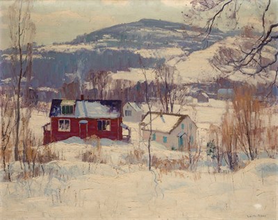 Lot 1027 - Harry Leith-Ross American, 1886-1973 Winter in...