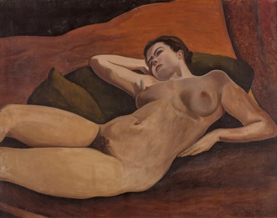 Lot 2045 - George Copeland Ault American, 1891-1948 Nude...