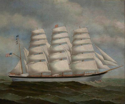Lot 1089 - D. Tayler American, b. 1968 Clipper Ship...
