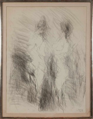 Lot 1057 - Eugene Leroy French, 1910-2000 Untitled, Two...