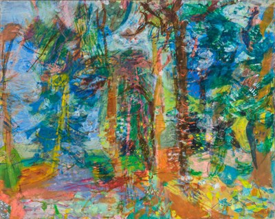 Lot 1062 - Raymond Legueult French, 1898-1971 Les Arbres...