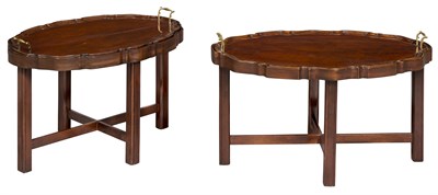 Lot 227 - Assembled Pair of George III Style Mahogany...