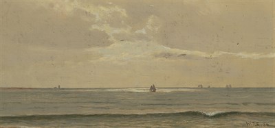 Lot 34 - William Trost Richards American, 1833-1905 Off...