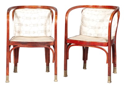 Lot 120 - Pair of Austrian Secessionist Bentwood Open...