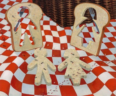 Lot 2058 - Frank Moore American, 1953-2002 Jack and Jill...