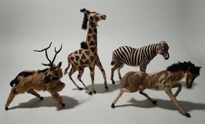 Lot 191 - Group of Victorian-era Animal Hair Toys...