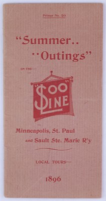 Lot 205 - [MINNESOTA] "Summer Outings" by the...