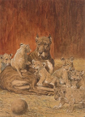 Lot 209 - Carl Friedrich Kappstein German, 1869-1939...