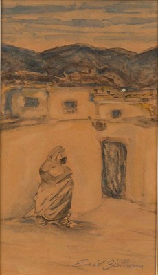 Lot 1008 - Emil James Bisttram American, 1895-1976...