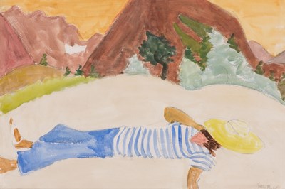 Lot 1004 - Sally Michel Avery American, 1902-2003 Yellow...