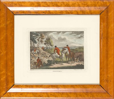 Lot 106 - Samuel Howitt (circa 1765-1822) FOX HUNTING...