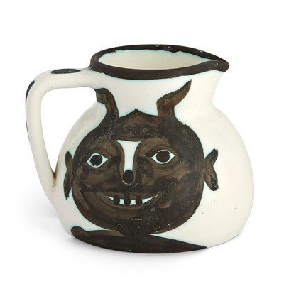 Lot 153 - Pablo Picasso TÊTES (A.R. 367) Painted and...