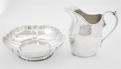 Lot 385 - Celini Craft Sterling Silver Water Pitcher and...