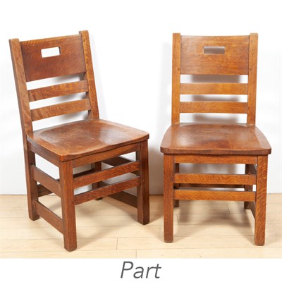 Lot 444 - Set of Four Charles P. Limbert & Co. Arts &...