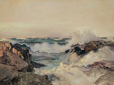 Lot 2053 - Frederick Judd Waugh American, 1861-1940...