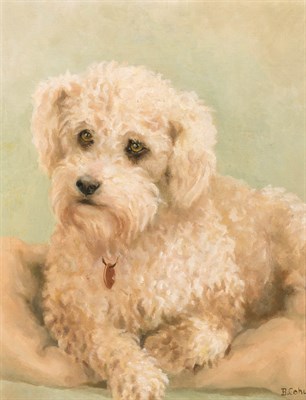 Lot 130 - B. Cohu English, 19th Century Seated Poodle...