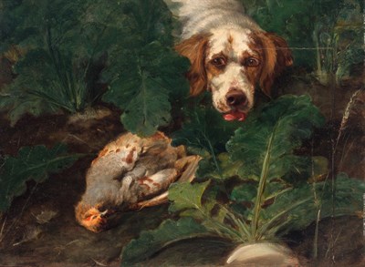 Lot 187 - George Earl English, 1824-1908 Clumber Spaniel...