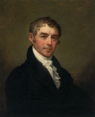 Lot 8 - Gilbert Stuart American, 1755-1828 William...