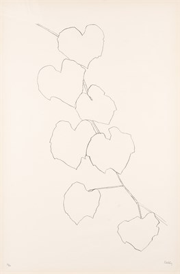 Lot 89 - Ellsworth Kelly GRAPE LEAVES II (A. 95)...