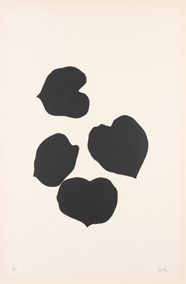 Lot 90 - Ellsworth Kelly GRAPE LEAVES III (A. 96)...