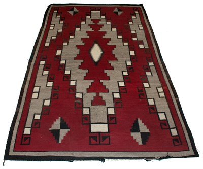 Lot 475 - Navaho Rug Domestic, first half of the 20th...