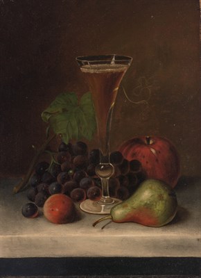 Lot 88 - Attributed to John James Logue Fruit and Wine,...