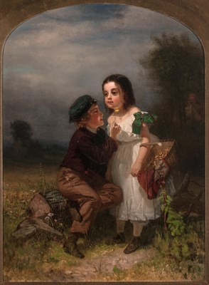 Lot 40 - John George Brown American, 1831-1913 Don't...